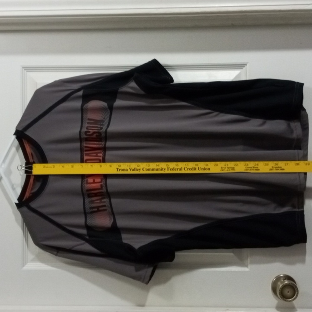 Harley-Davidson Performance Black/Gray Short Sleeve Men’s XL - Picture 6 of 7